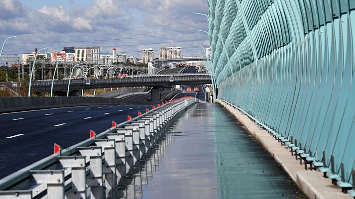 В Москве открыли движение по Дмитровскому путепроводу