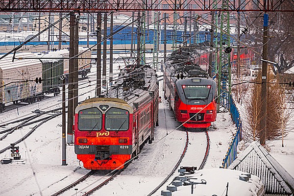 Электрички из Новосибирска в Томск и Новокузнецк поедут под Новый год