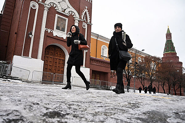 В Москве объявлен желтый уровень погодной опасности