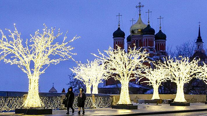 «Как же красиво!»: японка показала подписчикам новогоднюю Москву