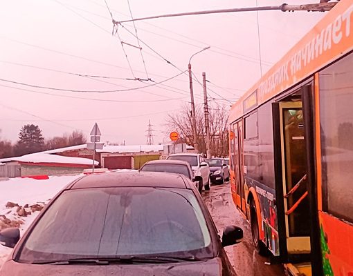 Калуга вновь лишилась троллейбусного маршрута