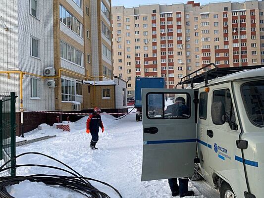 Лишившийся электричества дом на улице Нижней в Ижевске перевели на резервный источник питания