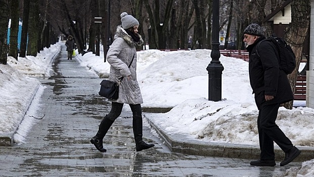 МЧС предупредило москвичей о метели и гололедице