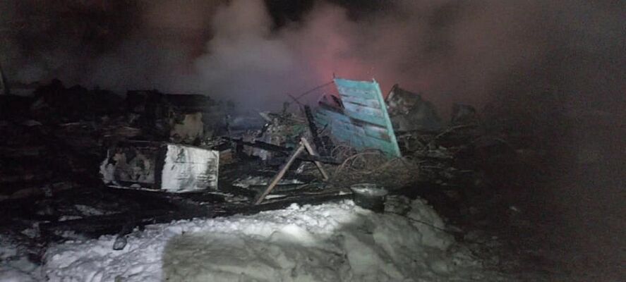 Мужчина погиб в страшном пожаре под Костромой