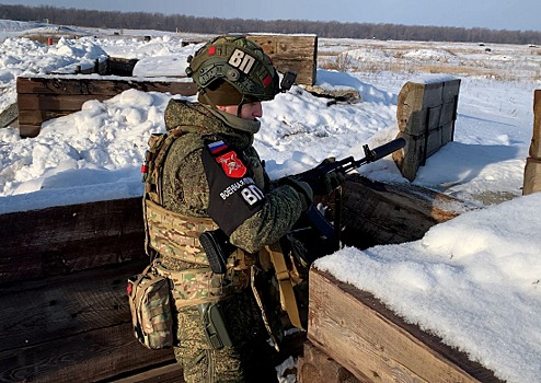 На полигоне Рощинский под Самарой военнослужащие военной полиции ликвидировали условную диверсионную группу