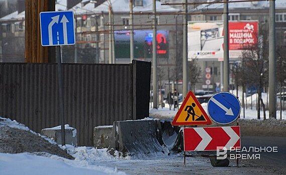 Ограничение движения по улице Дубравной в Казани продлили еще на год