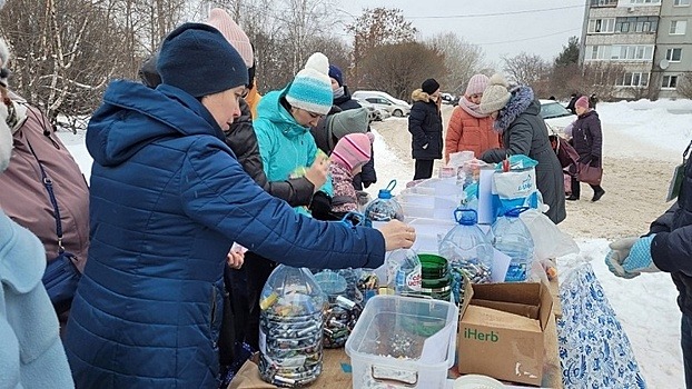 Около 1500 кг вторсырья собрали вологжане на прошлом «Экопарке»