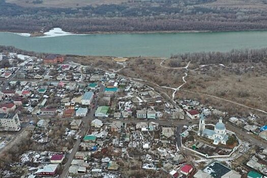 Под Волгоградом Волга и Дон не стали ждать весны и внезапно начали разливаться зимой