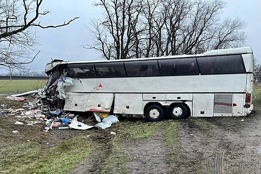 СК возбудил дело по факту смертельного ДТП с автобусом на Кубани