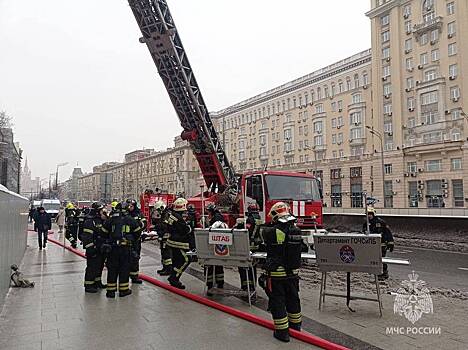 Стала известна причина пожара в московском Театре Сатиры