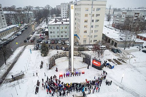 Стела "Город трудовой доблести" открыта в Кирове