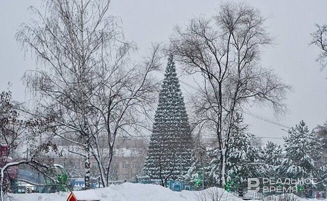 Татарстанцев предупредили о морозах до -30 градусов