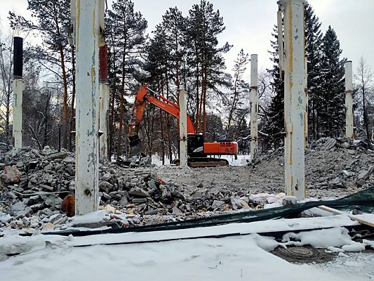 Вице-мэр Новосибирска рассказала, что будет на месте снесенного Park Cafe