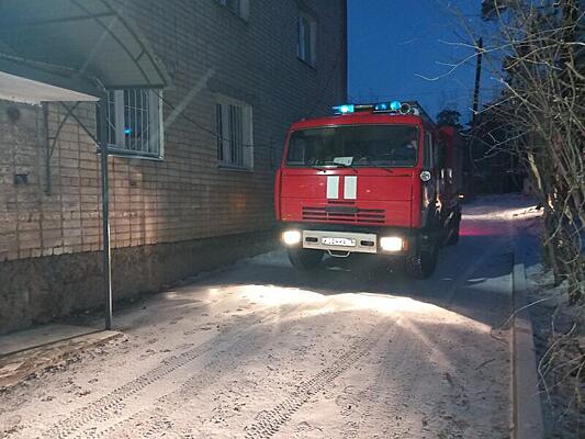 В Чите произошел пожар жилого дома