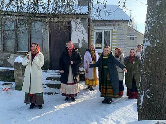 В иммерсивном музее Калининградой области отпраздновали Рождество в исконно русских традициях