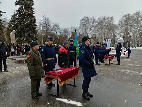 В Коломне состоялось торжественное принятие военной присяги