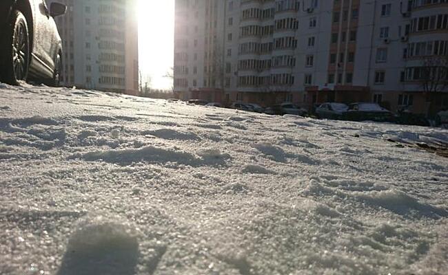 В Курске 11 января в течение дня обещают снегопад и небольшой мороз