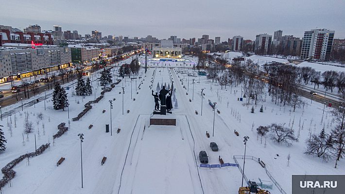 В новогоднюю ночь пермскую эспланаду посетили более 12 тысяч человек