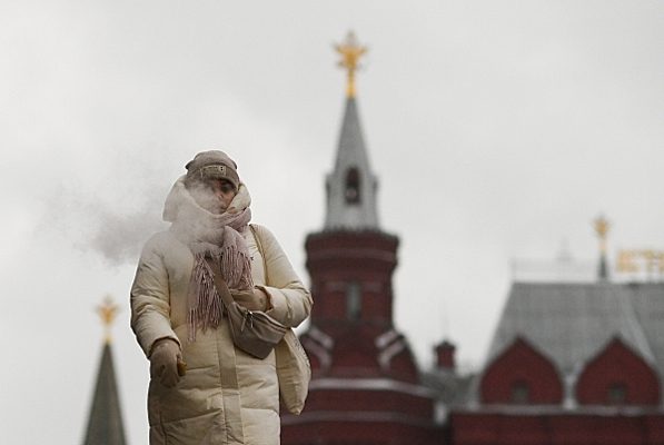 В подмосковном Клину температура опустилась ниже минус 32 градусов