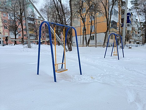 В Самаре в сквере "Солнечная поляна" прошли крещенские гулянья