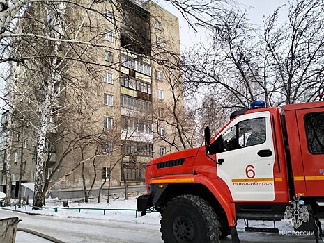 3-летний ребёнок погиб при пожаре в Ленинском районе Новосибирска