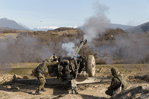 Артиллерия ВДВ уничтожила опорный пункт украинских военных в Запорожье