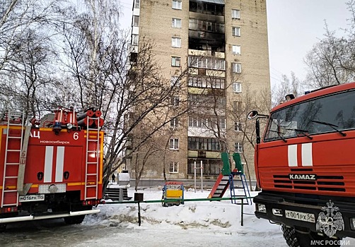 Четырехлетний ребенок погиб при пожаре в Новосибирске