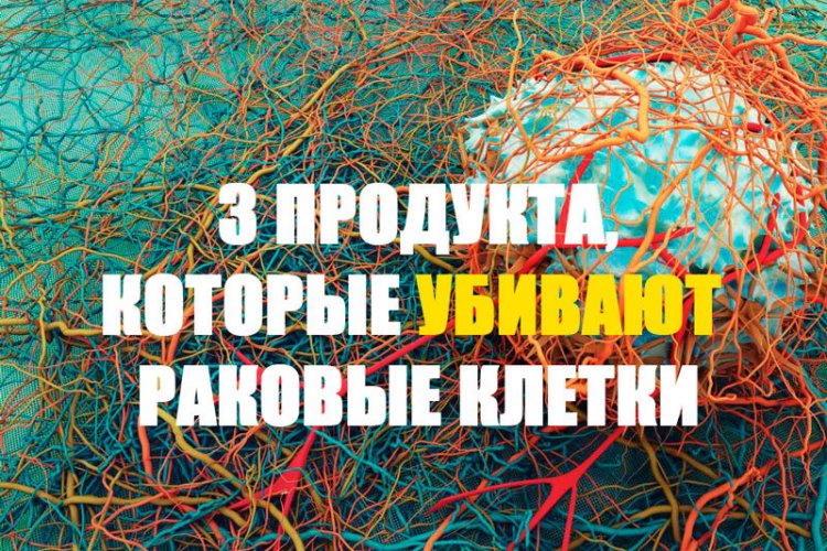 ЕДА против РАКА: 3 продукта, которые убивают раковые клетки