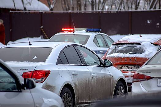 Массовая авария произошла в Москве