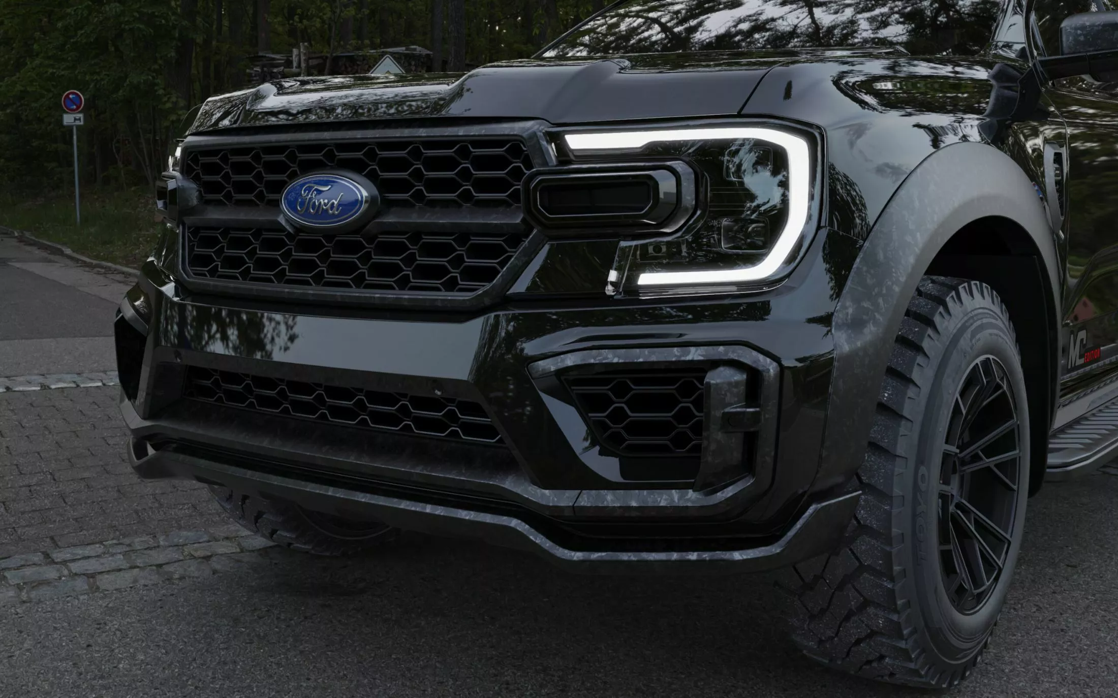 Пикап Ford Ranger получил эффектный обвес из кованого углеволокна2