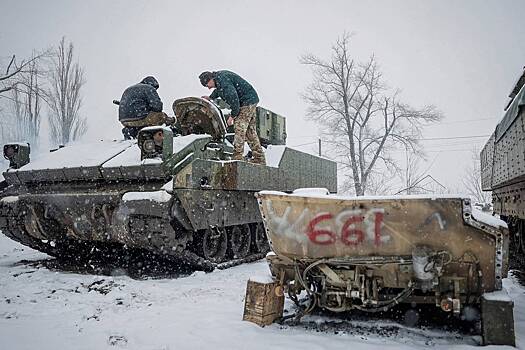 Российские войска захватили в Авдеевке американскую БМП «Брэдли»