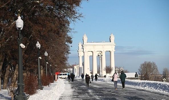 В центре Волгограда обновят спуск к Волге и склон