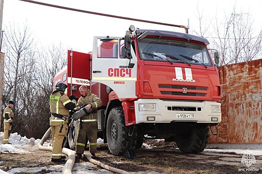 В Ижевске на улице Пойма пройдут пожарно-тактические учения