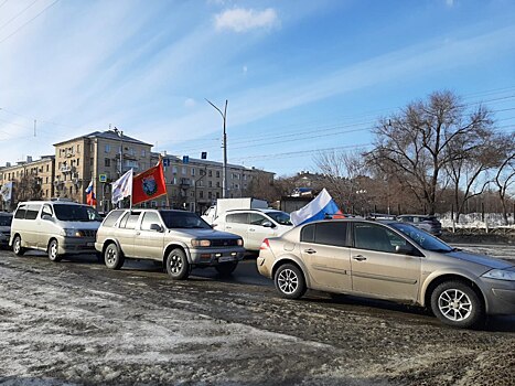 В Орске прошел автопробег в память о выводе советских войск из Афганистана