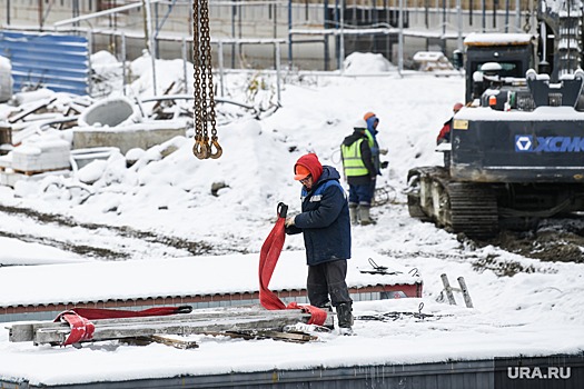 В Перми строители начали возводить каркас детского реабилитационного центра