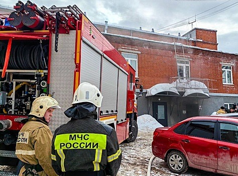 Подвал здания на улице Пушкинской вспыхнул в Ижевске