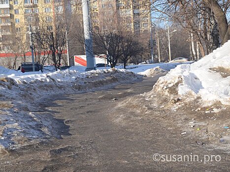 Службу благоустройства Ижевска оштрафовали на 100 000 рублей за плохую очистку дорог от снега