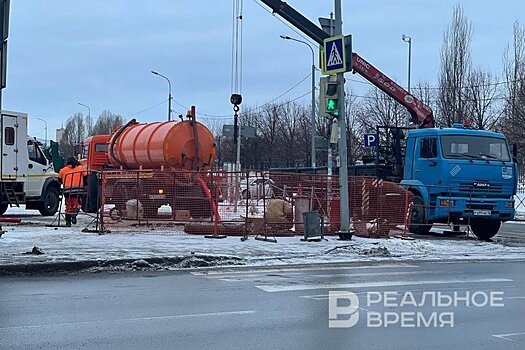 В Казани три дома временно остались без холодной воды из-за аварии