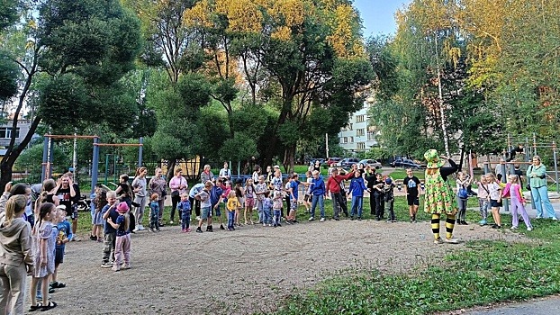 Более 70 жителей приняло участие в празднике двора в Вологде