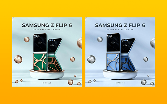 Caviar выпустила Samsung Galaxy Z Flip6 за $8770