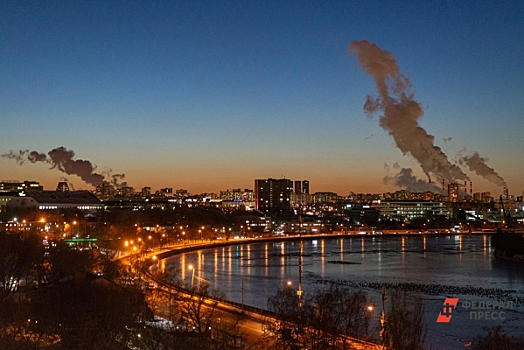 Два города Хакасии окутало «черное небо»