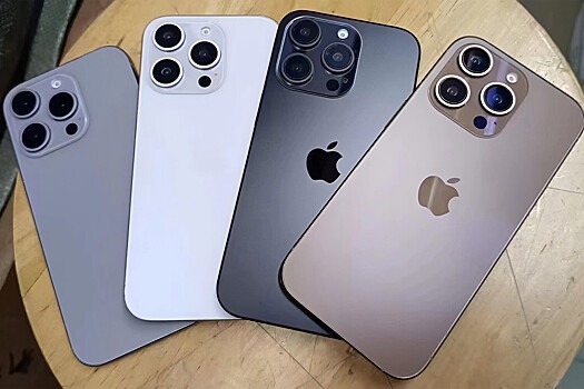 Инсайдер показал все расцветки iPhone 16 Pro на фото