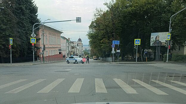 Улицы в центре Пензы будут перекрыты до вечера