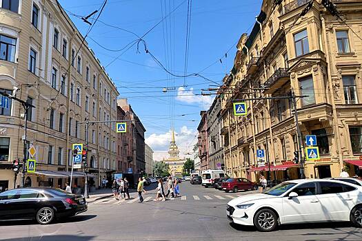 В центре Санкт-Петербурга обрушилось перекрытие дома