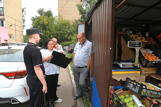 В Ижевске за несанкционированную уличную торговлю оштрафовали 34 виновных лица