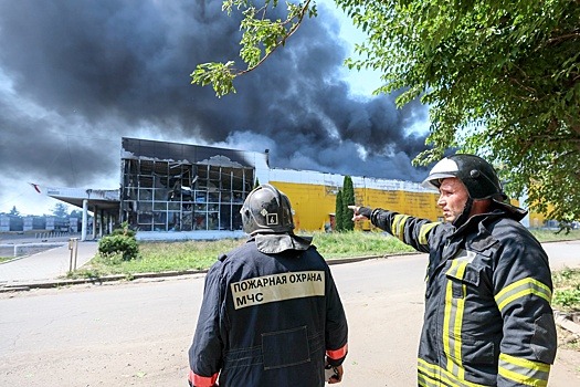 ВСУ повторно обстреляли район ТЦ "Галактика" в Донецке