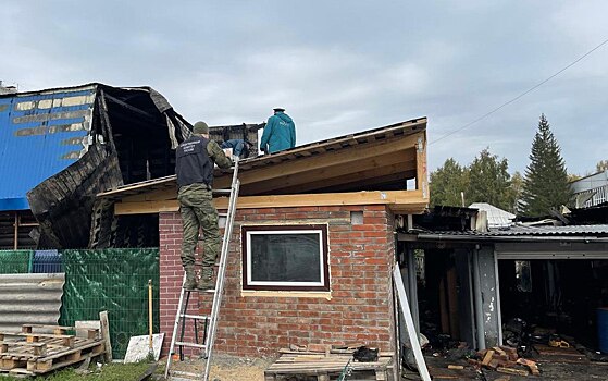 11-летний ребёнок погиб при пожаре в двухэтажном доме под Новосибирском