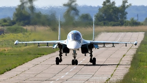 Экипаж Су-34 ВКС России нанес удар по ВСУ в приграничном районе Курской области