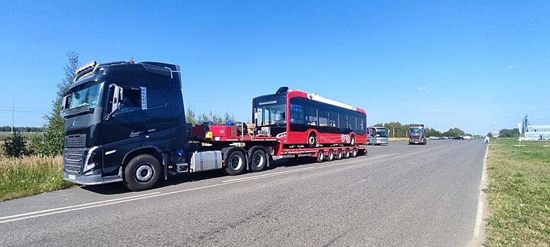 Из Владимира в Ижевск отправили первые троллейбусы с автономным ходом