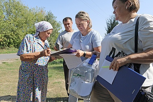 Как голосуют на выборах губернатора жители Курского приграничья